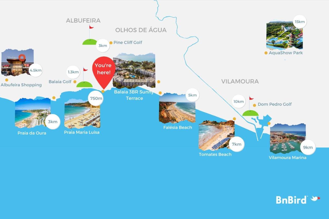 Balaia 3Br Sunny Terrace Apartment Albufeira Ngoại thất bức ảnh